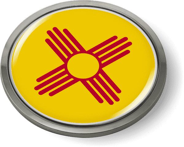 New Mexico - State Flag Emblem